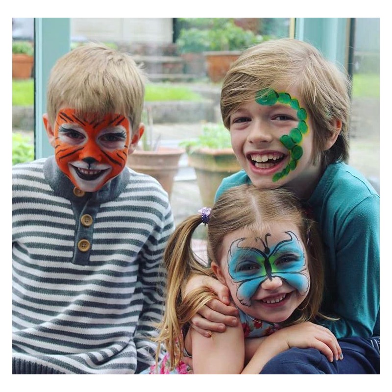 Little Brian LBFPS06CA6 Face Paint Sticks 6 Pack, Multi