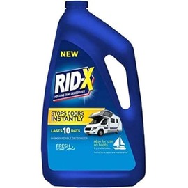 Rid-X Holding Tank Deodorizer Liquid, Septic Tank Treatment, Fresh Scent, 48 Ounce
