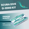Scuba Diving O-Ring Kit for Regulators, Tank Valves, BCDs and