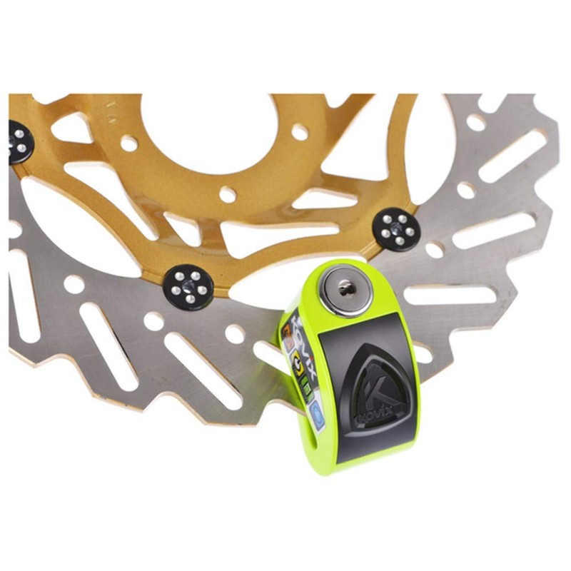 Kovix KD6-FG(7-069117) KD6 6mm Alarm Disc Lock Fluo Green