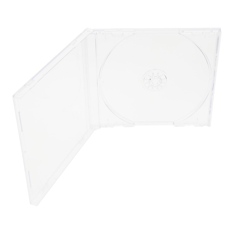 0.4 inch (10 mm) Thick CD Jewel Case, Stores 1,