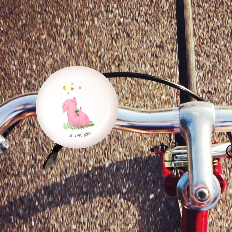 Mr. & Mrs. Panda XL Bicycle Bell Pig Luck -