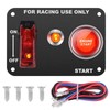 Jtron car switch panel 12v 20a toggle switch red led