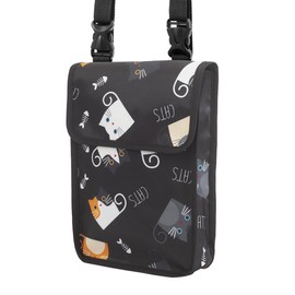 UYVPAER Children's Handlebar Bag, Children's Bicycle Bag, Removable Bicycle Bag, Handlebar, Toddler Scooter Handlebar Bag with Velcro and Press Studs, Waterproof Bicycle Bag for Boys and Girls