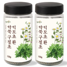 Donguihanjae Medicinal Mugwort, Nine-leaf Herb, Motherwort Pills (6 Types) Ingredients 150g x 2 packs / 동의한재 약쑥 구절초 익모초환 6종 원재료 150g x 2개