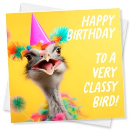 Punkcards - Birthday Cards for Women, 50th birthday card for women, Funny Sister Birthday Card