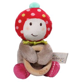 NICI Baby Grabber with Wooden Ring