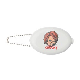 rubber coin purse, chucky/white/02