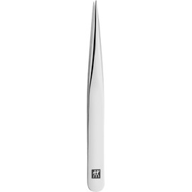 Zwilling Beauty ZWILLING Spitze Pinzette (Entfernen von Splittern, eingewachsenen oder feinen Härchen, Handgeschliffene, angeraute Spitzen), Poliert, Silber, 90 mm