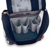 360° Toiletry Bag Sailor XL White/Blue Number Red, White Blue