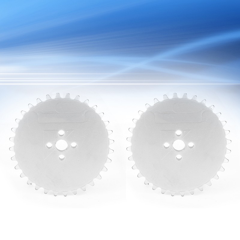 2PCS 32 Sprocket 32-Tooth Chain Gear Toothed Chain Wheel Industrial