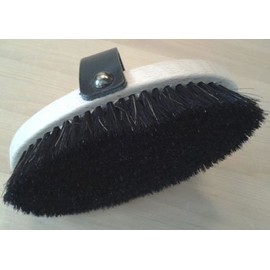 William Leistner Organic Horse Head Grooming Brush with Horsehair