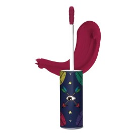 Labial Líquido Mate Yuya de Larga Duración Color Rojo Obscuro
