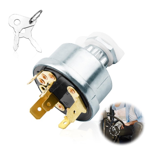 Universal 12/24V Tractor Plant Ignition Switch 35670 128sa, Replacement Car