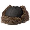 [New Hattan] New Hattan Trooper Hat Black US F (Free