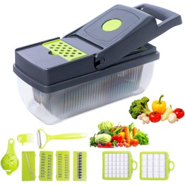 Picador De Verduras 12 En 1 Cortes Precisos KN0001
