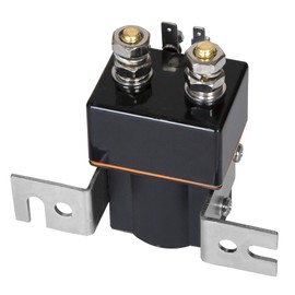 48V Golf Cart Solenoid, 4 Terminal Coil with Resistor Assembly, Replace OEM 101908701 102774701, 5722, 16077, SW80-1275P, 1014947, Fits Club Car DS 1995 Up and Precedent 2004-2008