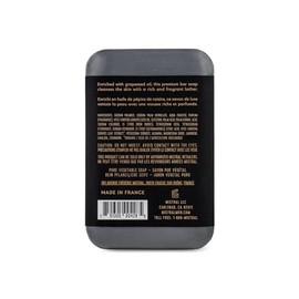 Mistral Jabón de lujo para hombres, ámbar negro, 8 onzas