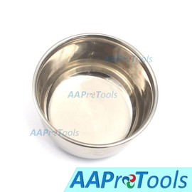 AAProTools Iodine Cups/Bowls/Basins, 6 oz. Capacity, 3-1/4" x 2" Size, Stainless Steel