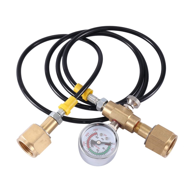 Benefischl Argon CO2 Filling Station Charging Adapter Charging Valve Connection