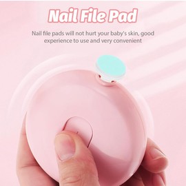 JEYORZY Pack of 12 Baby Nail File Electric Nail Trimmer Pads Replacement Grinding Heads Baby Nail Trimmer Replacement Pads Professional Electric Nail File Grinding Heads Accessories