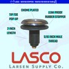 LASCO 03-4821 Rapid Fit Style Strainer Stopper Bathtub, Chrome Plated