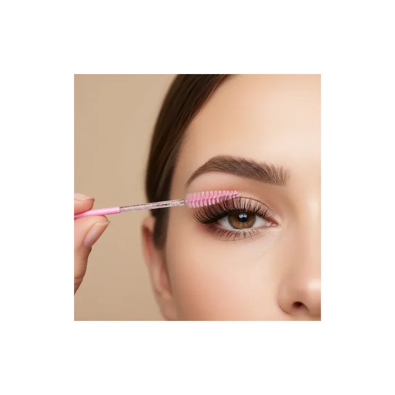 100 Microbrush+50 Cepillos+50 Lip Brush Para Pestañas
