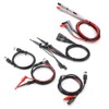 P1260D Oscilloscope Multimeter Test Leads with Crocodile Clips Replaceable Probe