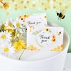 WERNNSAI Bee Thank You Card - 24 Sets Sunflower Thank
