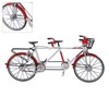 Tandem Mini Bicycle Model High Simulation Exquisite Details Alloy Bike