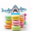Big Dot of Happiness Shark Zone - Dessert Cupcake Toppers