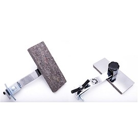 BASS DRUM MUFFLER- Clamps on Bass Drum Rim, Adjustable Pressure Control to Deaden 'Ring"