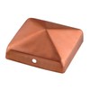 CONNEX HV4297 Post caps Copper 90x90mm
