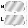 Mud Bunny Car Sun Shade, Car Front, Foldable, Parasol, UV