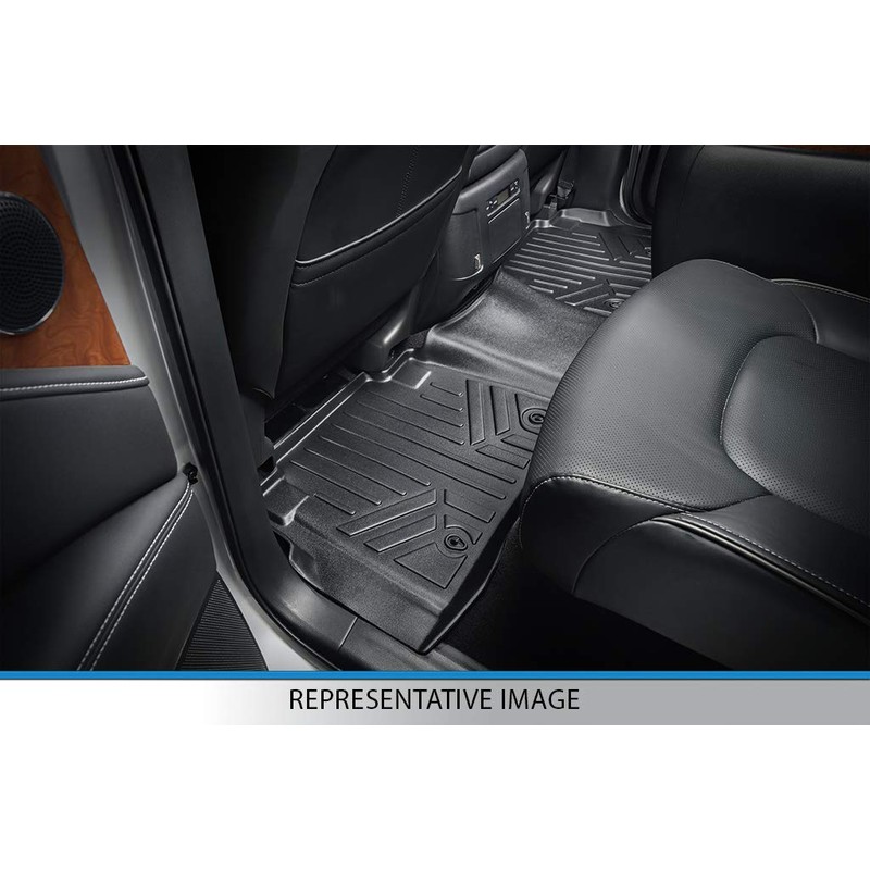 SMARTLINER Custom Fit Floor Mats 2 Row Liner Set for