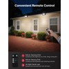 Eontim Solar Flood Light, 232 LEDs Bright Motion Sensor Outdoor