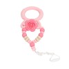 Teething Necklace Gum Massage Silicone Baby Teether Cute Bright Color