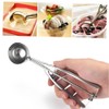 EQCOTWEA Ice Cream Scoop Set, Stainless Steel Cookie Scoops Set