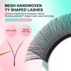 NAGARAKU YY Eyelash Extensions Supplies Y Lash Premade 4D Easy