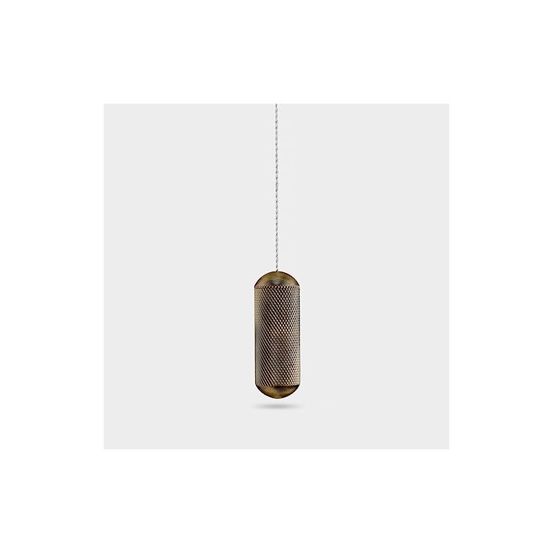 Brushed Brass Gold, Silver and Antique Gold Knurled Cylindrical Bathroom