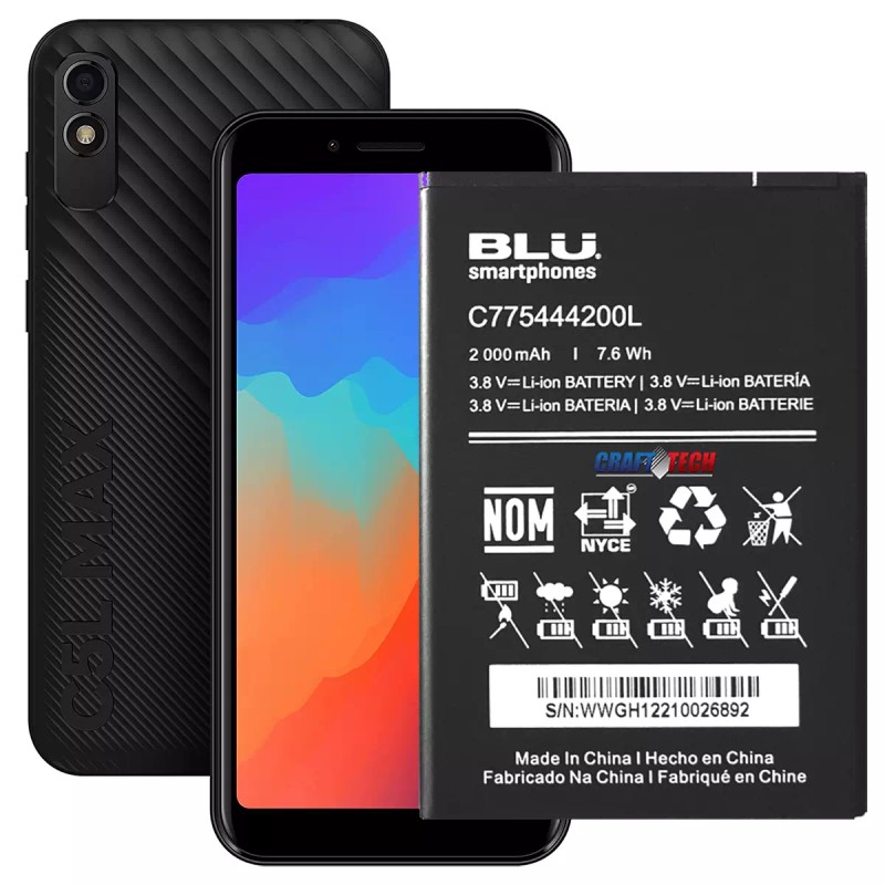 BLU C5L max Battery C775444200L Original OEM Blu battery for
