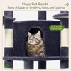 Globlazer C51 Corner Cat Tree Condo for Indoor Cats, 51in