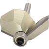 TOOLSTAR Chamfer Router Bit 45 Degree Carbide Tipped Chamfer Cutter