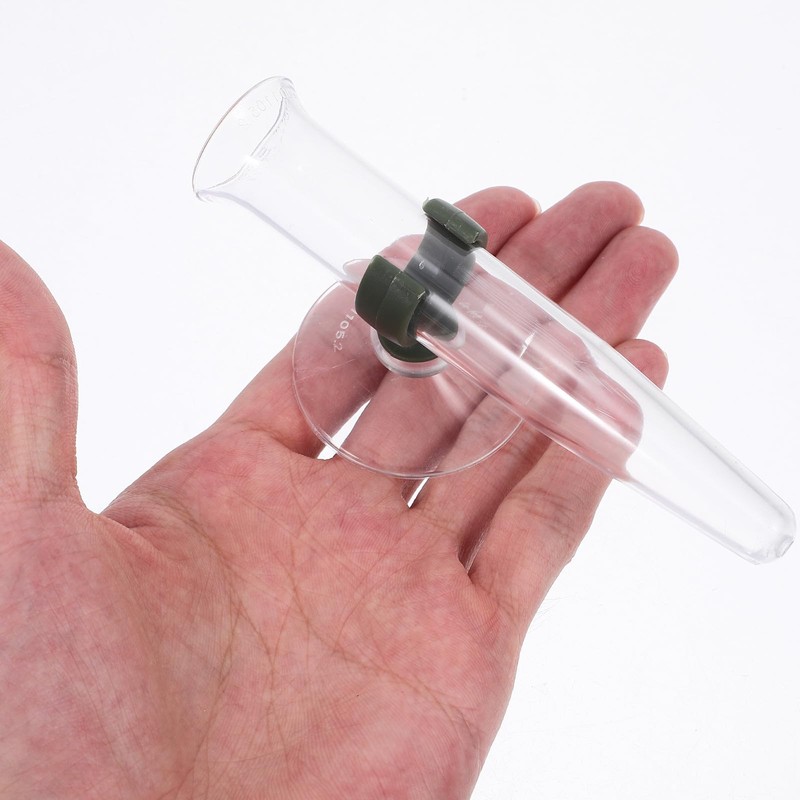 Gatuida Water Plant Test Tubes Container Holder with Suction Cup:
