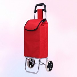 Lightweight Mini Shopping Cart for Groceries & Gifts Large Black Hand Cart