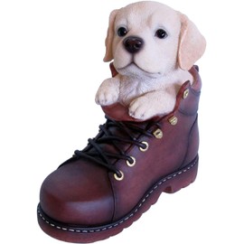 Toyo Sekisou 14250 Object Dog Ornament, Labrador Retriever, 6.9 x 3.4 x 6.5 inches (17.5 x 8.6 x 16.5 cm)