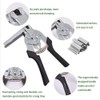 Hog Ring Pliers Kit with 600 Galvanized Steel Hog Rings