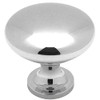 Cosmas® 5305CH Polished Chrome Traditional Round Solid Cabinet Hardware Knob