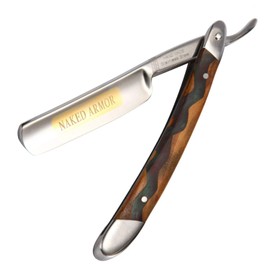 Meliant Straight Razor - Shave Ready Straight Edge Razor, Japanese Stainless Steel + Olive Wood Straight Razor for Men, Barber Approved Straight Razor, Mens Straight Razor, Close Shave, Best Gift