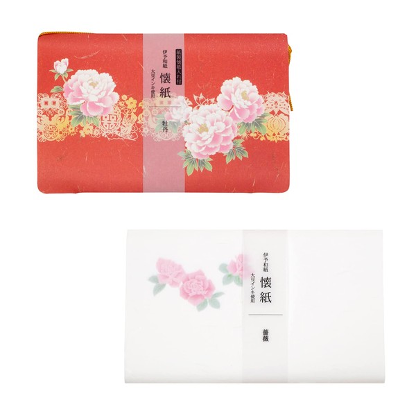 Kamiiso Sansho Kimono Beauty Iyo Washi with Case (1 piece),